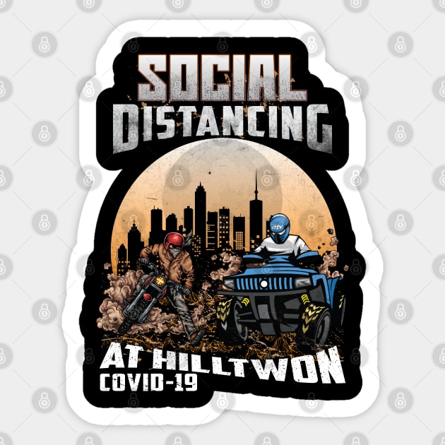 social distance Sticker by Riyadkhandaker